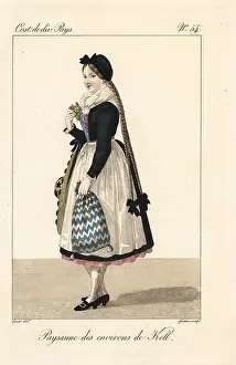 Kell: Peasant girl of the environs of Kell am See