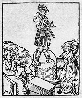1524: PEASANT PREACHING