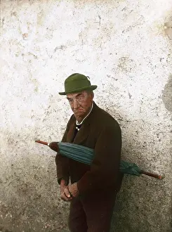 Struma: Peasant with a struma