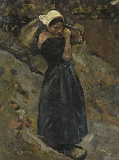 Holst: A Peasant Woman Carrying a Sack