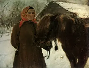 Alexandrovitch: Peasant Woman and Horse