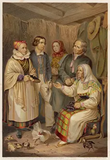 Grosvenor Prints: PEASANTS IN THEIR BEST