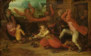 Vinckboons: The Peasant's Joy (The Expulsion)