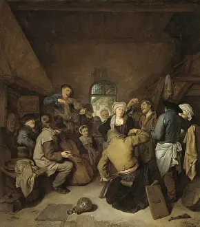 Bega: Peasants Making Music and Dancing
