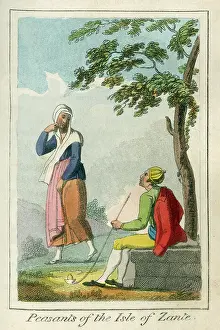 Zakynthos: Peasants from Zakynthos, Greece