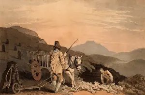 Peat: The Peat Cart: Cutting peat, also called turf