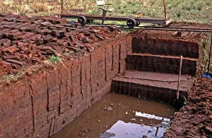 Moos: Peat cutting in Ibmer bog