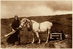 Peat: PEAT CUTTING/SCOTLAND