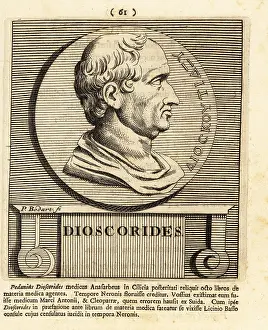 Gods And Heroes: Pedanius Dioscorides, Greek physician, pharmacologist
