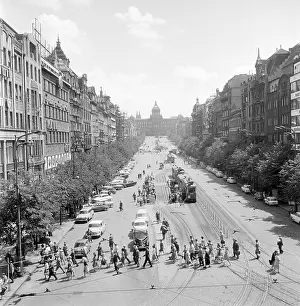 Saroch: Pedestrian crossing - crowd