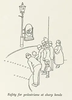 Bends: Pedestrian safety - W H Robinson