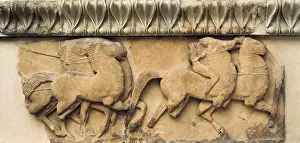 Siphnians: Pediment and frieze from the treasury of the Siphnians