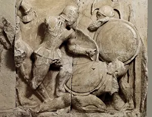 Siphnians: Pediment and frieze from the treasury of the Siphnians