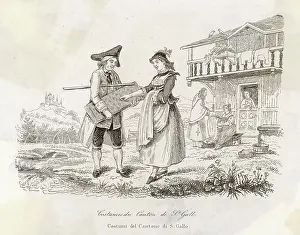 Salesmen: Pedlar Selling Cloth