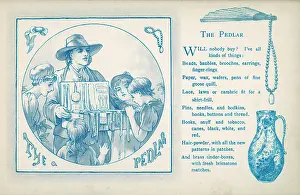 Pedlar: Pedlar selling his wares