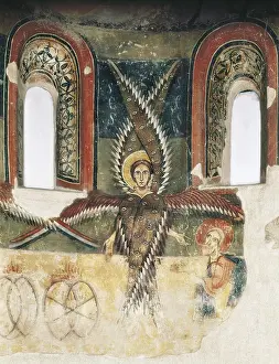 Seraphim: PEDRET, Master of (12th century). Apse from Santa