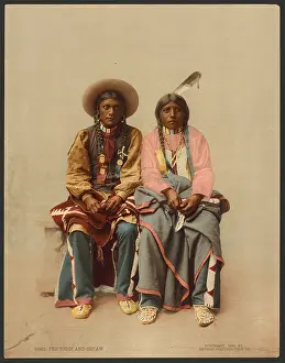 C1899: Pee Viggi and squaw