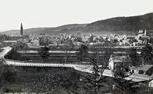 Peebles: Peebles, Scotland - view from the South