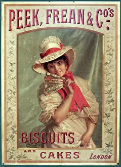 Showcard: Peek, Frean & Co's Biscuits and Cakes