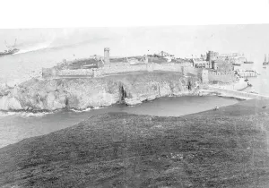 C1876: Peel, Castle c1876