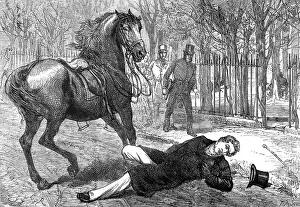 Fatally: PEEL OFF HIS HORSE