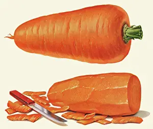 Veggie: Peeled Carrot