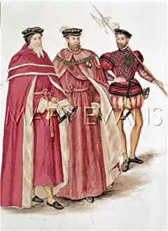 Halberdier: PEERS ROBES C16TH