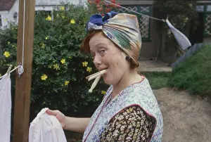 Pegs: PEGGING THE WASHING OUT