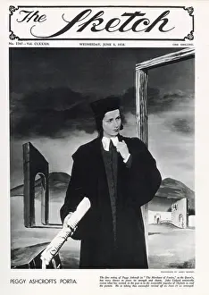 Mcbean: Peggy Ashcroft by Angus McBean