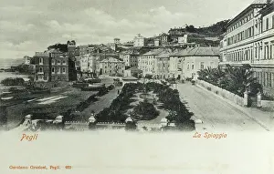 Pegli: Pegli, Genoa - Italy - The Beach