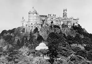 Manueline: Pena Palace in Lisbon, 1931