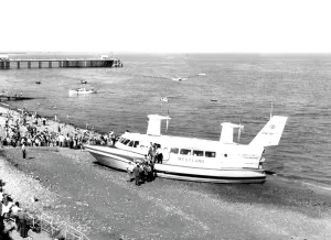 Penarth: Penarth, the Hovercraft 1963