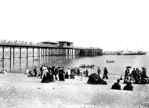 Penarth: Penarth, the Pier and Steamer 1896