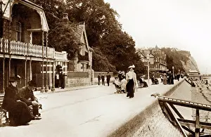 Penarth: Penarth Promenade early 1900s