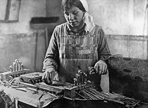 Angular: Pencil production in Thuringia, 1931