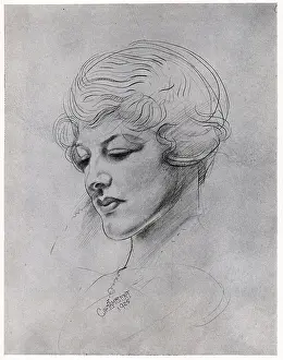 Downwards: Pencil Study