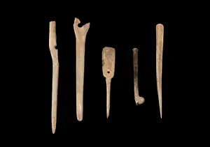 Brae: Pendants, Visitor Centre Museum, Skara Brae, Mainland
