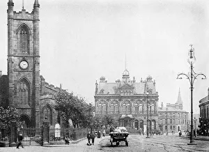 Pendleton: Pendleton Town Hall early 1900s