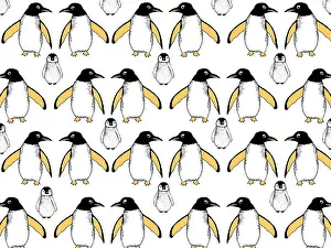 Tess Hines Designs: Penguin family