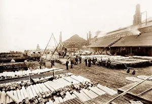 Penistone: Penistone steel works