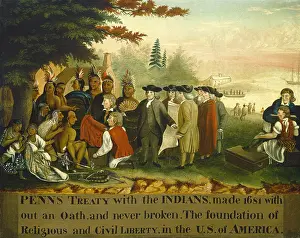 Lenape: Penn's Treaty with the Indians