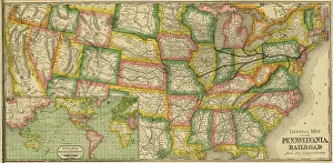 The Pennsylvania Railroad and its connections