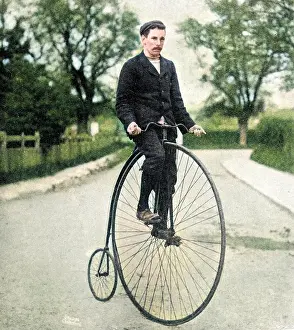 The Penny Farthing or Ordinary Bicycle of the 1870s