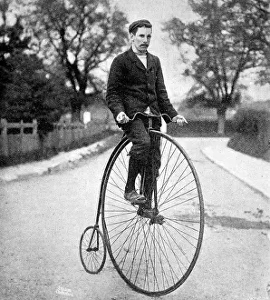 The Penny Farthing or Ordinary Bicycle of the 1870s