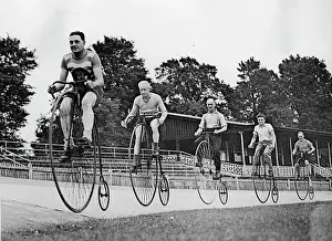 Cycling: Penny Farthing race