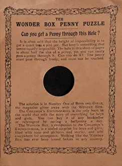 Puzzles: Penny Puzzle