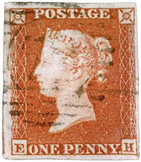 C1840: PENNY RED STAMP