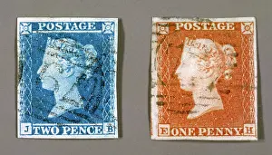 C1840: PENNY RED/TUPPENNY BLUE