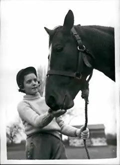 Berks: Penny Stephenson with pony Miss Windsor