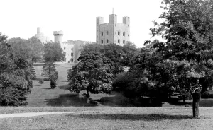 Penrhyn: Penrhyn Castle, from the Park c1883